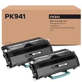 PK941 Black Toner Cartridge Replacement for Dell PK941 Toner Cartridge High-Yield for 2330D 2330DN 2330 2350DN 2350D 2350 Printer, 2-Pack