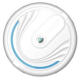 Toyvian Rumba Simulated Sweeping Robot Toy Cleaning Machine Kids Vacuum with Suction Toy Robot Vacuum Cleaner Toddler Robot Vacuum Toy for Kids Infant Toy Kid Robot White Baby Cosplay