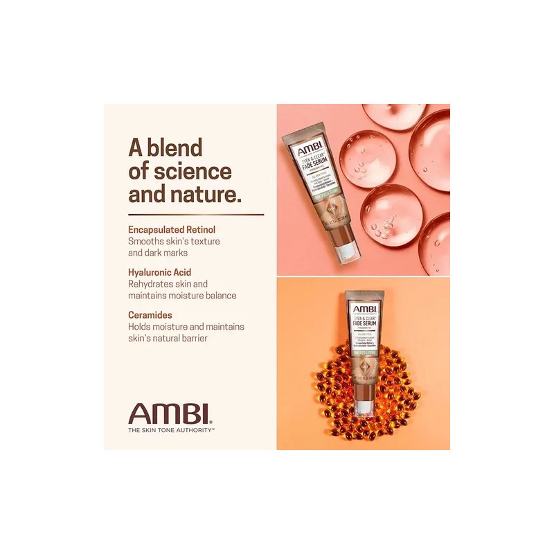 Serum Ambi Retinol Ácido Hialurónico Antimanchas Todo Tipo de Piel
