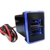 [Around The Type/Blue] USB Charging Port Upgrade Kit/USB Port [Toyota]