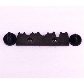 Colorful Striped Cartoon Cat Enamel Brooch Pin Kawaii Animal Brooch Metal Badge Collar Pin Decoration Pin Brooch for Jewelry Accessories Gifts for Friends