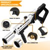 Drookaen AK Powerful Propane Torch Gun, Flamethrower With Adjustable Flame,