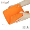Liflicon Thick Silicone Cutting Board 12.6'' x 9.1'' Juice Grooves