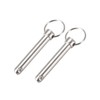 sourcing map Quick Release Pin 10mmX60mm Marine Hardware for Boat