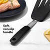 OXO Good Grips Silicone Flexible Omelet Turner,Black