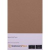 Stationery Place Natural Eco Recycled Brown Kraft Paper A4 130GSM