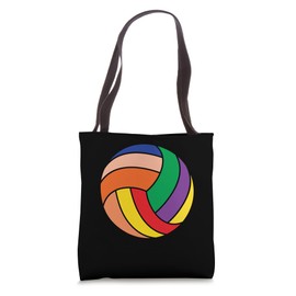 Volleyball Stuff Attire Tie Dye For A Teen Girl Player Tote Bag