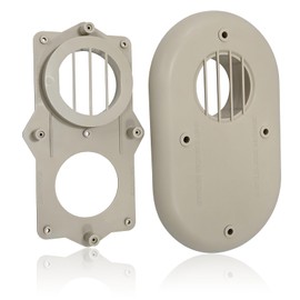SP20286 3-Inch Vent Termination Kit - Fits for Rheem Beige HVAC Replacement Part Water Heate 3" PVC/ABS Piping