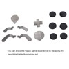 Metal Controller Thumbsticks Set, Detachable Game Controller Button Paddles Set