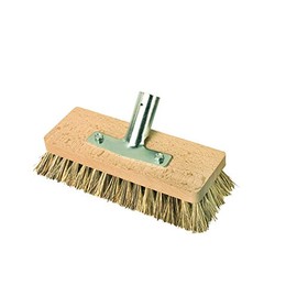 Redecker 242608 Schrubber mit Stielhalter (22 x 7 cm), Buchenholz, Union