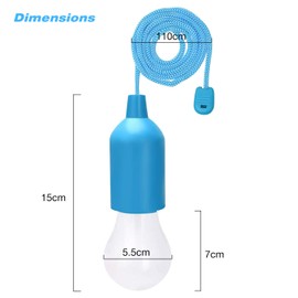 LATTCURE Lamping LED Leuchte, Lampen Camping Laterne, Tragbare 5 Stück Licht für Wandern, Angeln, Schreibtisch, Camping, Zelt, Garten, BBQ oder einfach als dekorative Lampe
