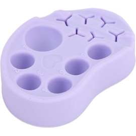 Paleta de Levantamiento de Pestañas Multifuncional de Silicona con Ranuras para Pinzas, Ideal para Tinte, Laminación de Cejas y Maquillaje