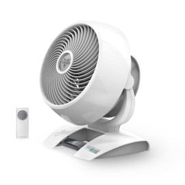 Vornado 6303DC Energy Smart Medium Air Circulator Fan with Variable Speed Control, White