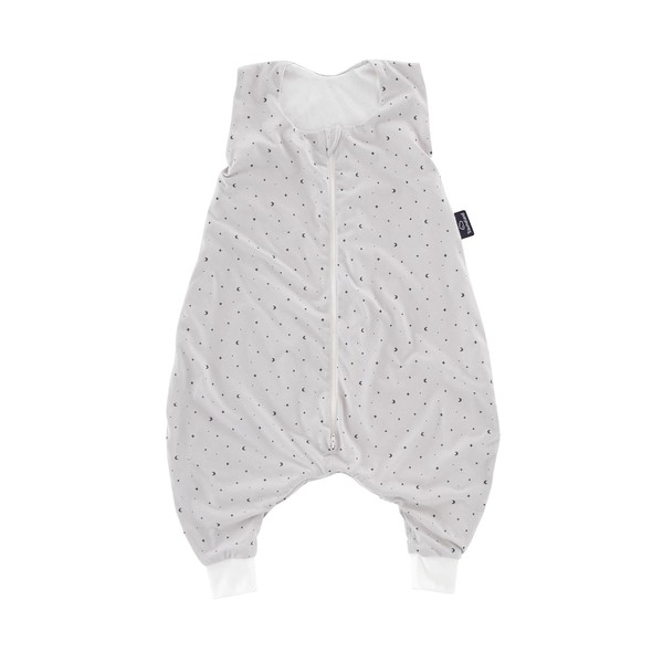 TRÄUMELAND Baby Sleeping Bag with Feet 0.5 TOG Moon Gray,