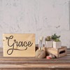 Grace Script Stencil Template - Reusable Stencils for Painting in