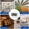 OFFCUP Fridge Thermometer Digital, 2pcs Refrigerator Thermometer, LCD Digital Waterproof