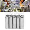 10PCS Female Thread Coupling Nut M8 X 1.25 12 L40mm