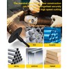 Cut Off Wheel Mounting Mandrel 1/4" & 3/8" Arbor Hole