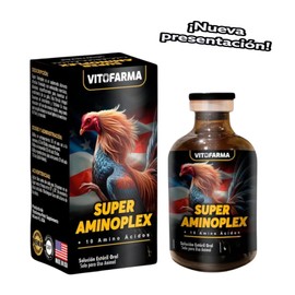 VITOFARMA Aminoacid for Poultry Roosters Chickens 50 ml - Suplemento aminoacidos para Gallos 50 ml