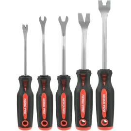 Ridgerock Tools Inc. Neiko 20596B Auto Trim Panel Removal Tool Set with Soft Grip 5 Piece