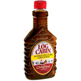 Log Cabin Syrup Original, 12 oz Plastic Bottle (Pack of 8)