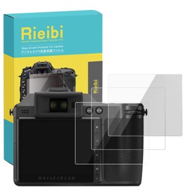 Rieibi (3 Packs) Hasselblad Screen Protector for Hasselblad X2D 100c Camera (for Accessories), 0.25mm 9H Hardness Hasselblad X2D 100c Tempered Glass Film, Anti-Fingerprint Anti-Scratch