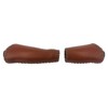 UPANBIKE Bike Grips Ergonomic Design Handmade Sewing Push On Leather
