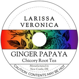 Ginger Papaya Chicory Root Tea (Single Serve K-Cup Pods) (12 pods, ZIN: 576932)