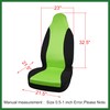 Motoforti High Back Bucket Auto Car Seat Cover,Polyester, Green Long-lasting