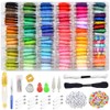 962Pcs Friendship Bracelet String Kits with Storage Box, 110 Colors