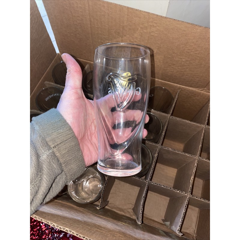 Guinness 20 oz Gravity Glass Factory Fresh