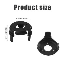 2pcs Gimbal Shock Absorbers for DJI Mini 3/Mini 3 Pro, Gimbal Rubber Damper Rubber Gimbal Mounts Replacement Parts Drone Accessories