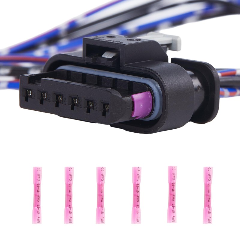 6 Wire Harness Wiring Plug Tail Light Plug Connector for
