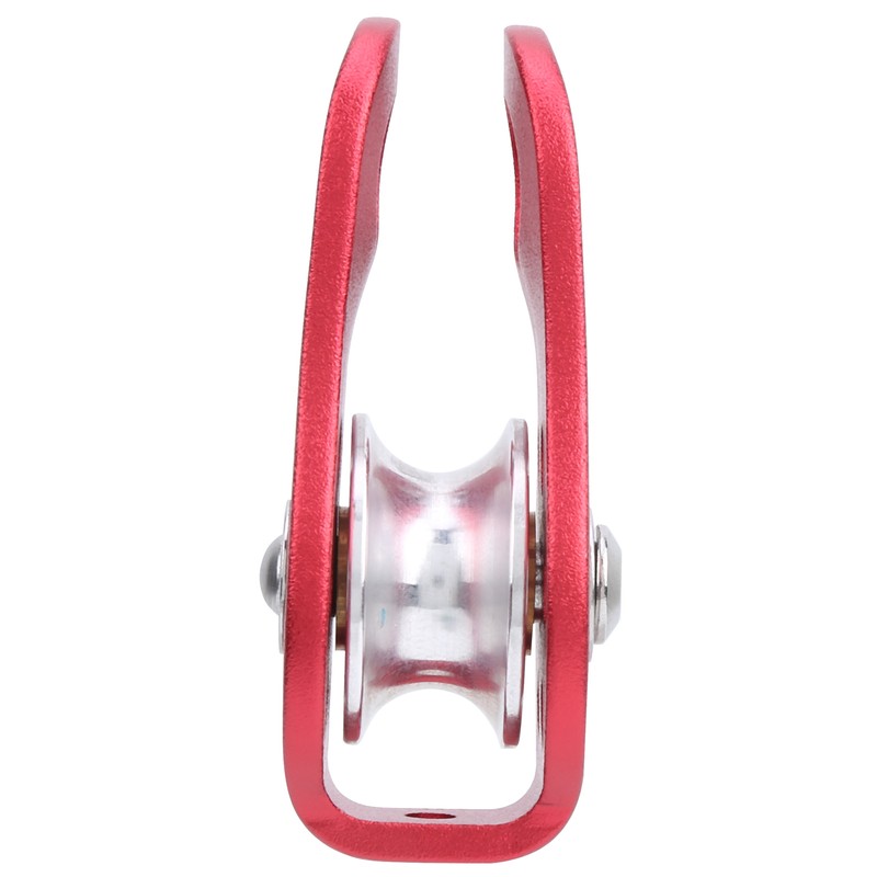 20KN Outdoor Small Climbing Pulley Aluminum Micro Fixed Side Pulleys