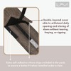 Lavish Home Décor Luxury Tweed Fabric Draught Excluder for Bottom