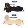 BIBLOZ Dash Cover for Mitsubishi Outlander ES/SE/SEL/PHEV 2022-2025 2026 Accessories