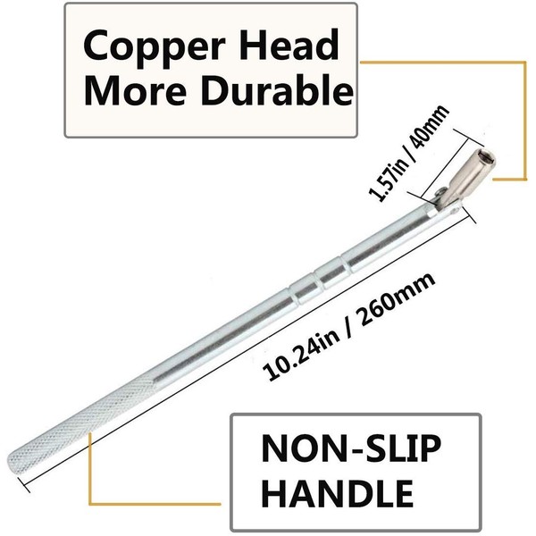 GTIWUNG 23-Piece Tyre Valve Remover Valve Set, Tyre Valve Insert,