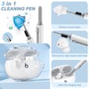 for Beats Studio Buds/Studio Buds Plus Case Cover Clear 2021/2023