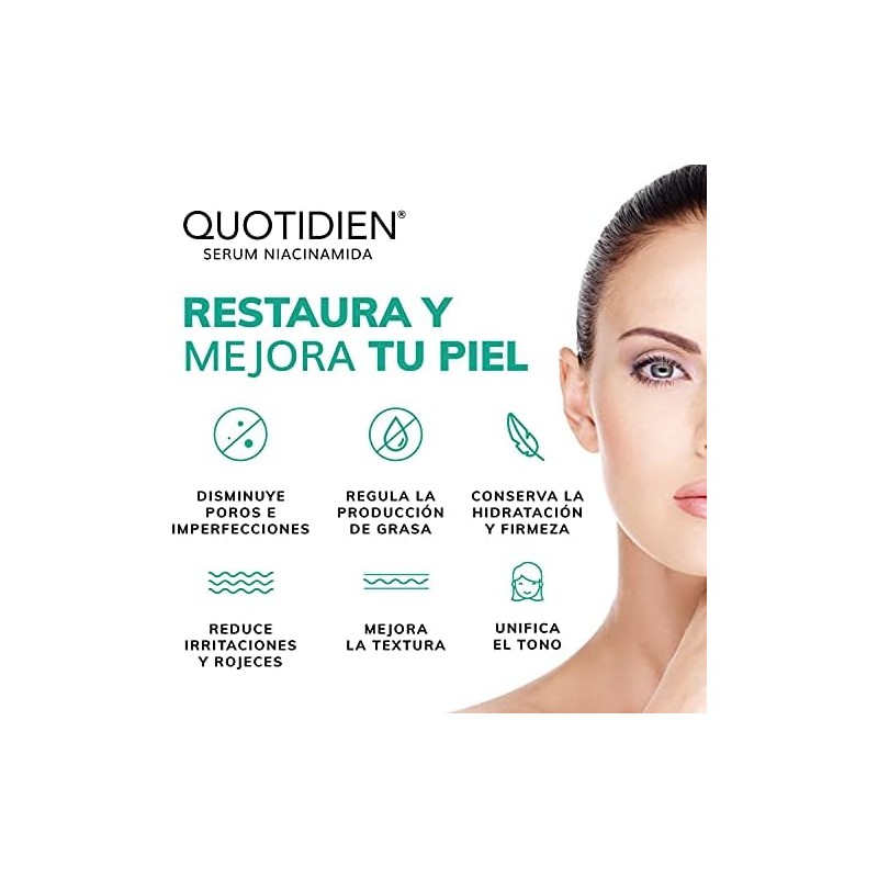 Serum Niacinamida 10% + Zinc + Planta de Resurrección –