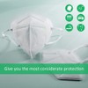 FFP2 Masks, Disposable FFP2 / KN95 Face Mask, 5-Layer Filtering