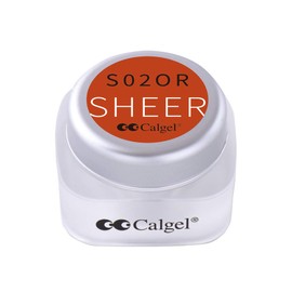 Calgel Plus CGS02OR Burnt Schenna 2.5g Gel Nail