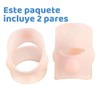 Set 2 Pares Protector Dedo Gordo Uñas Encarnadas Uñeros Alivia