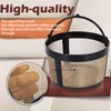 HESSION Permanent Coffee Filter 8-12 Cup Basket Fits Mr Coffee