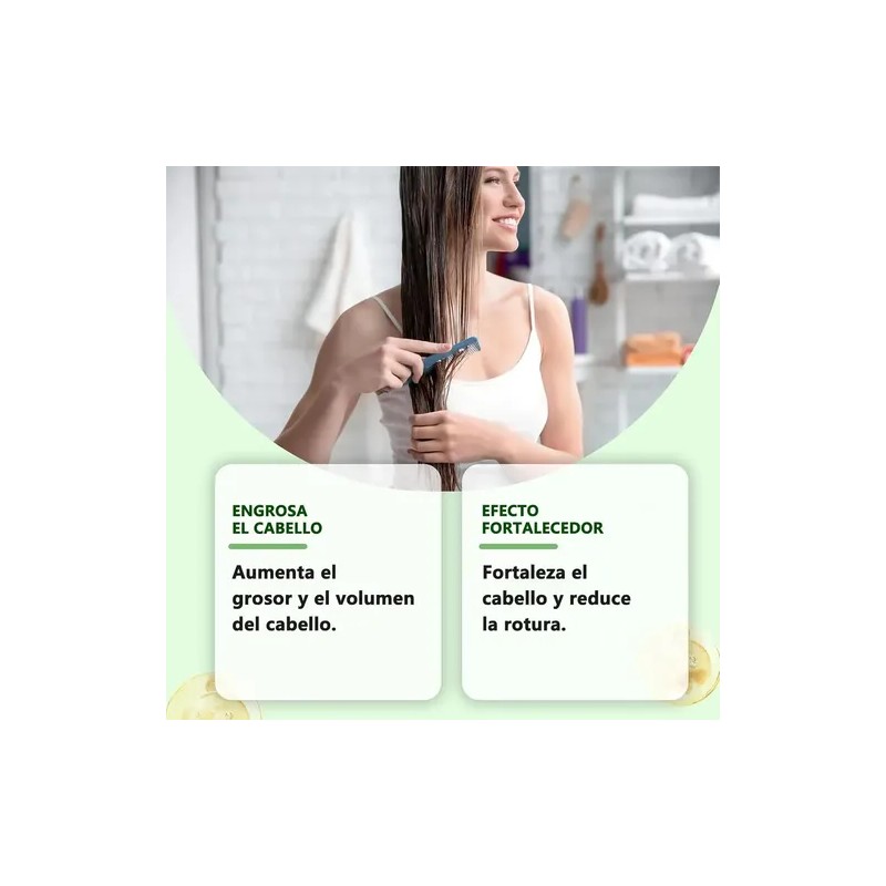 3pcs Champú De Aceite De Batana Con Extracto De Romero