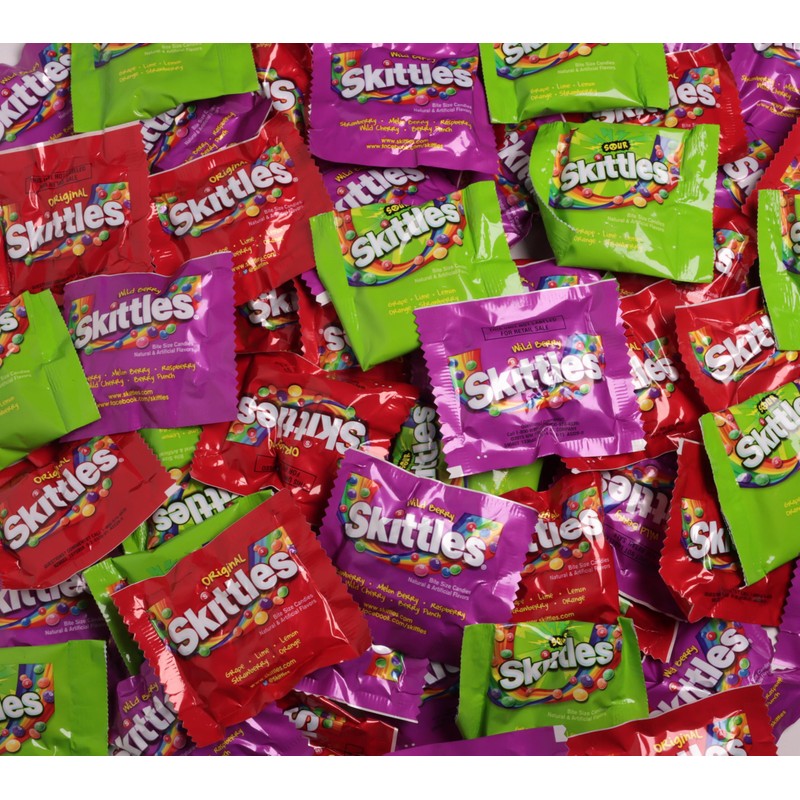 Skittles Fun Size Packs 140 Count Variety Pack