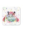 Coaster Hippo Wild Wildlife Animals Coasters Watercolour Art Gift Work