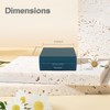Elimeta Soap Container, Square Bar Soap Holder Fit Dr Squatch