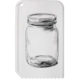 Azeeda 'Single Glass Jar' Plastic Ice Scraper (IC00043396)