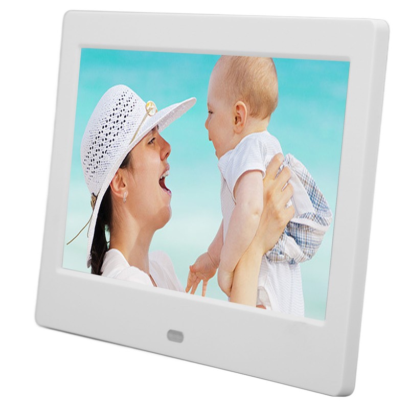 7in IPS Full Lamination HD Digital Photo Frame Video Playback
