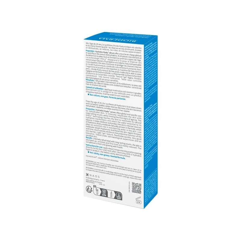 Bioderma Hydrabio Hyalu+ Hydrating Plumping Serum 30ml